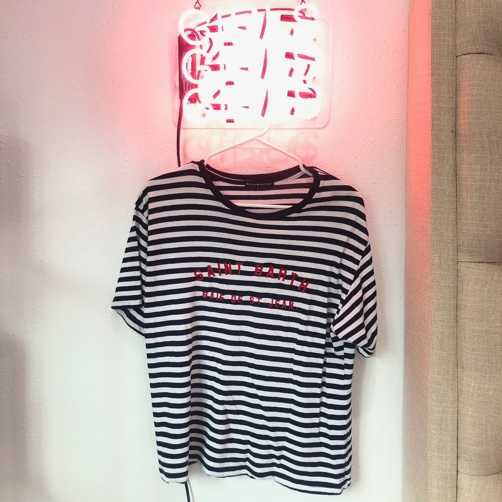 Brandy Melville Strip Saint Barth Top